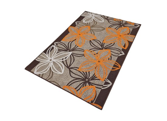 Мокетен килим ERIKA 8013 beige/orange P